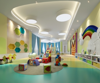 Modern Children's Kindergarten-ID:590751899