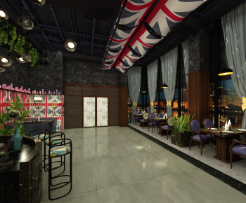 Industrial Style Restaurant-ID:155715948