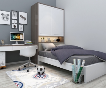 Nordic Style Boy's Room And Son's Room-ID:805231096