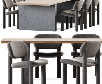 Modern Dining Table And Chairs-ID:760116107