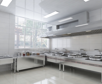 Modern Central Kitchen-ID:541599043