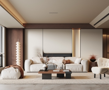 Modern A Living Room-ID:657742983