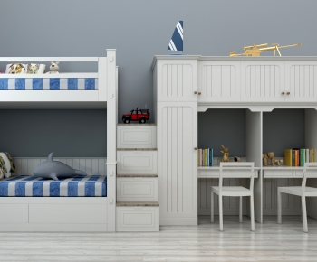 Modern Bunk Bed-ID:583851103