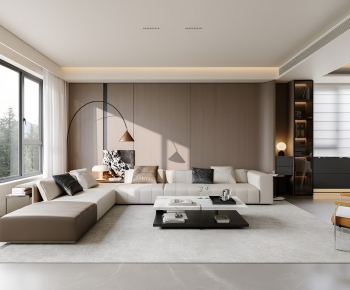 Modern A Living Room-ID:319015038