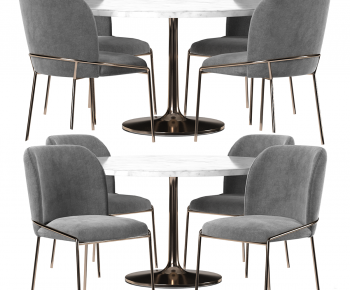 Modern Dining Table And Chairs-ID:778100592