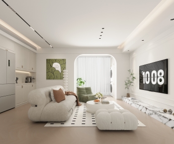 Modern A Living Room-ID:843163974