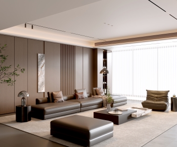 Modern A Living Room-ID:843446975