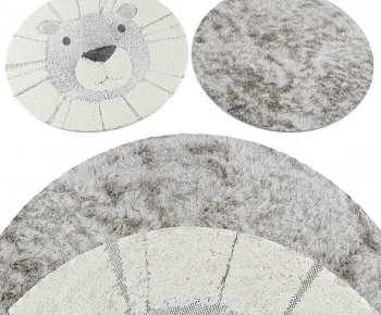 Modern Circular Carpet-ID:683758025