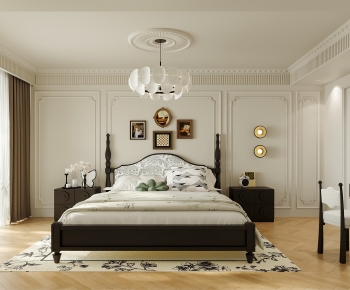 French Style Bedroom-ID:460644016