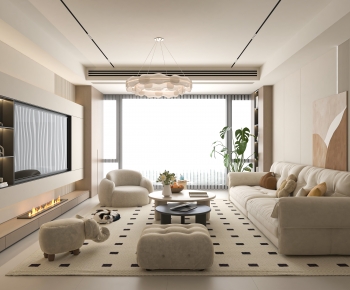 Modern A Living Room-ID:336602934