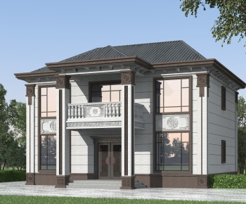 New Chinese Style Detached Villa-ID:757329942