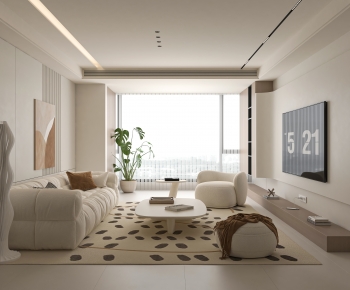 Modern A Living Room-ID:427881005