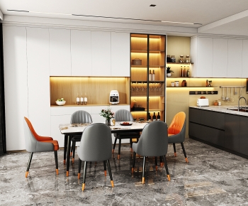 Modern Dining Room-ID:813029056