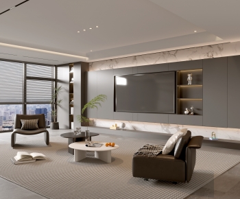 Modern A Living Room-ID:856339937