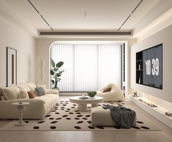 Modern A Living Room-ID:630809079