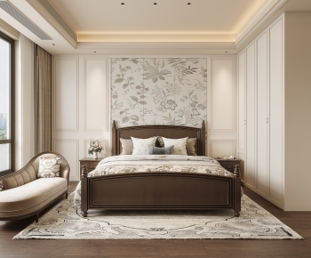 American Style Bedroom-ID:262830027