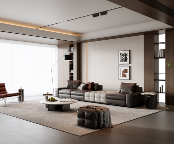 Modern A Living Room-ID:182661067