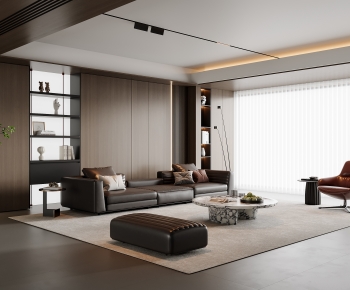 Modern A Living Room-ID:886759813