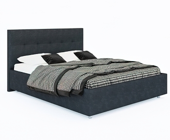 Modern Double Bed-ID:356842047