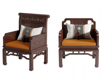 Chinese Style Lounge Chair-ID:456478126