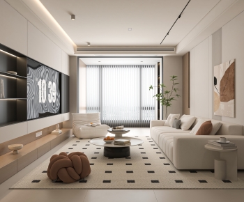 Modern A Living Room-ID:793704038