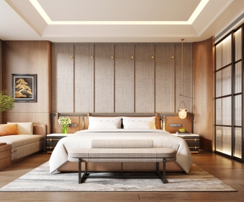 New Chinese Style Guest Room-ID:839853058