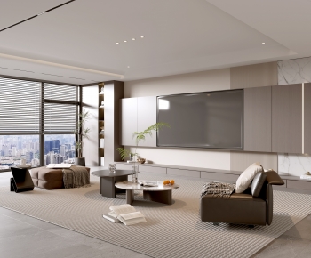 Modern A Living Room-ID:614841947