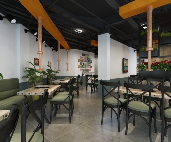 Industrial Style Restaurant-ID:963325986