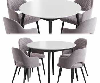 Modern Dining Table And Chairs-ID:532310027