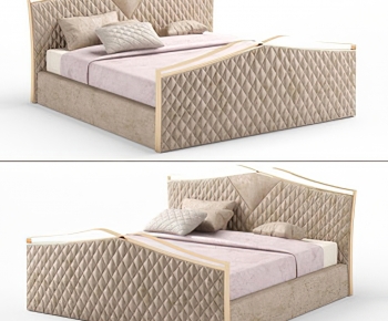 Modern Double Bed-ID:462737086