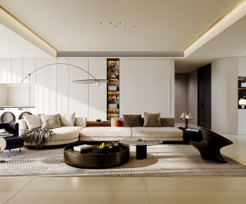 Modern A Living Room-ID:493335969