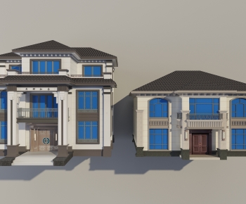 New Chinese Style Detached Villa-ID:620359905