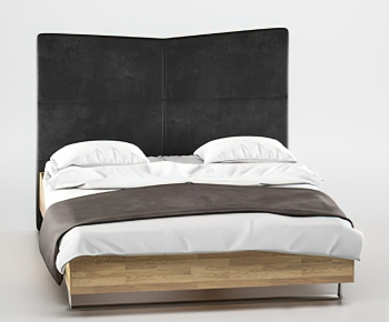 Modern Double Bed-ID:188956981