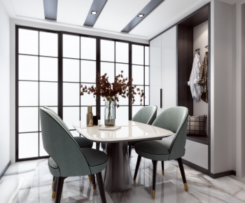 Modern Dining Room-ID:757489258