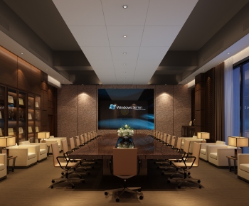 Modern Meeting Room-ID:493263967