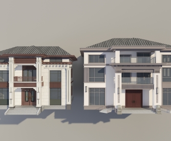 New Chinese Style Detached Villa-ID:677733907