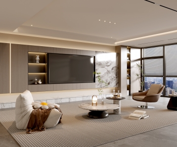 Modern A Living Room-ID:843597897