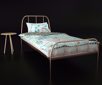 European Style Single Bed-ID:727708107