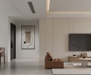 Modern A Living Room-ID:691737892