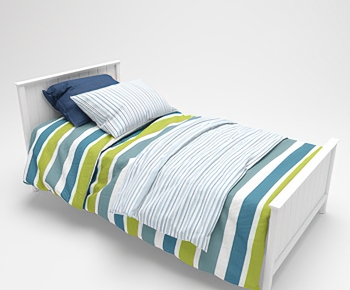 Modern Single Bed-ID:519329076