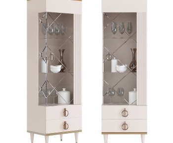 Simple European Style Wine Cabinet-ID:320158005