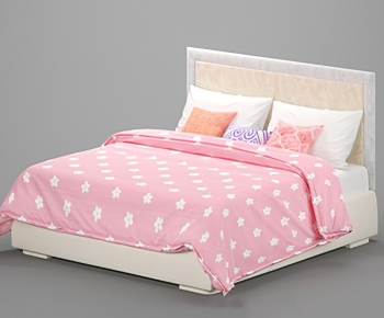 Modern Double Bed-ID:227329024