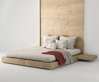 Modern Double Bed-ID:973278054