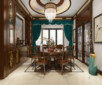 Chinese Style Dining Room-ID:581300026