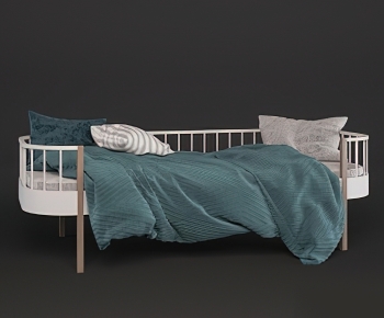 Modern Single Bed-ID:712726127