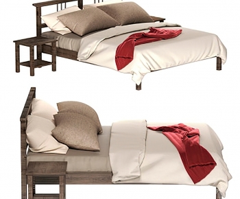 Modern Double Bed-ID:772955892