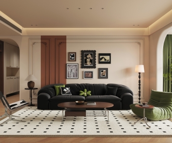 French Style A Living Room-ID:526680986