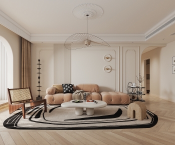 French Style A Living Room-ID:155947922