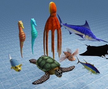 Modern Aquatic Animals-ID:317682036