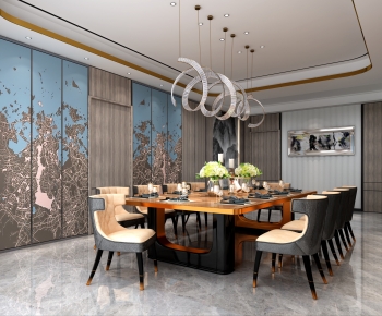 Modern Dining Room-ID:965038068